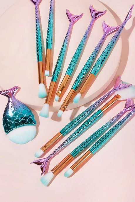 Set 11 brochas mermaid