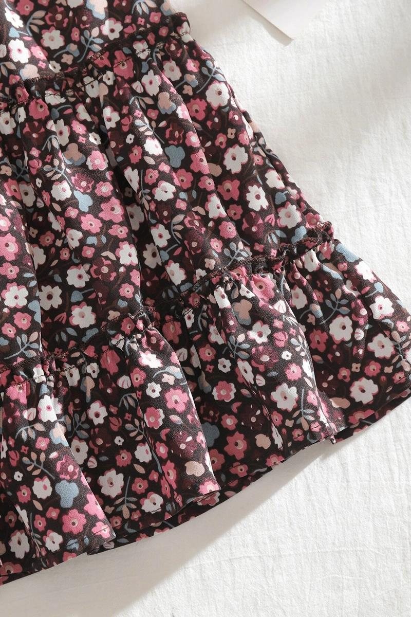 Conjunto tie front cami