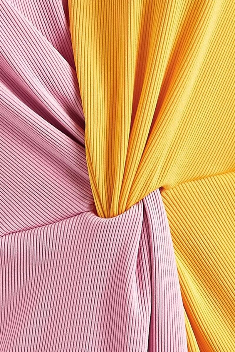 Enterizo colorblock twist