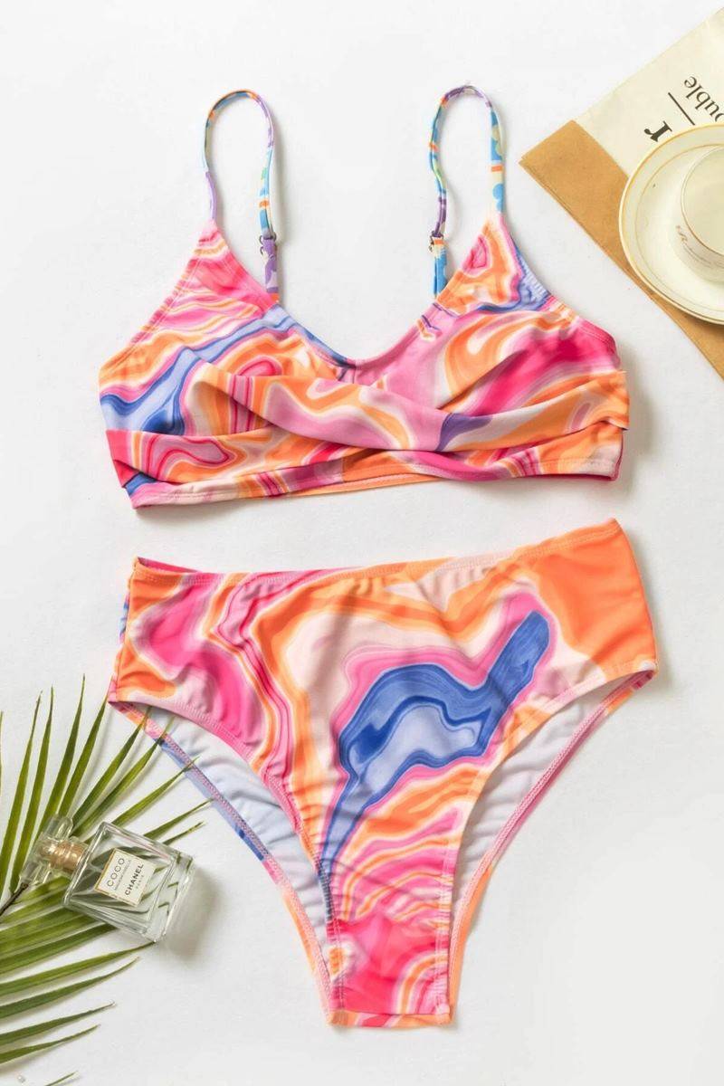 Bikini abstract fluid
