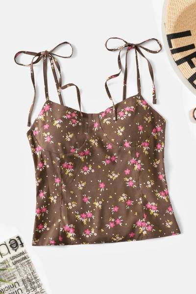 Blusa tie shoulder