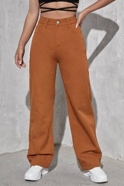 Jeans high waist mom