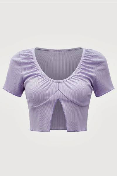 Blusa split rib